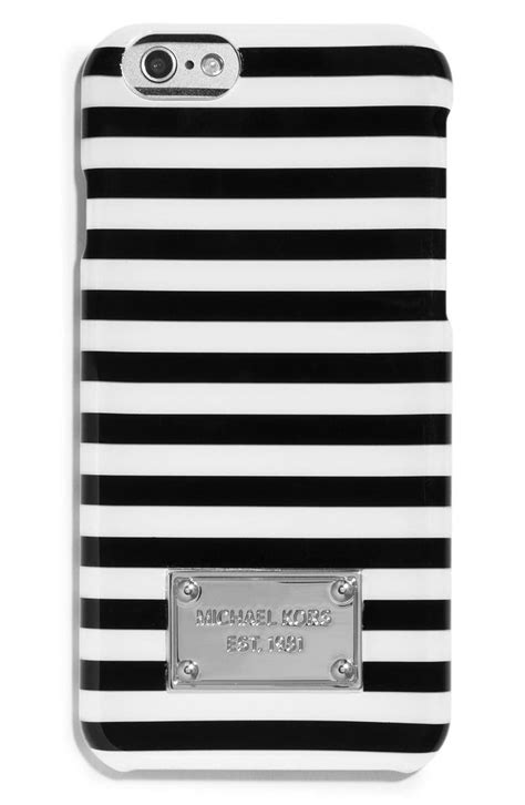 Michael Kors Striped iPhone 6/6s Plus Phone Case 